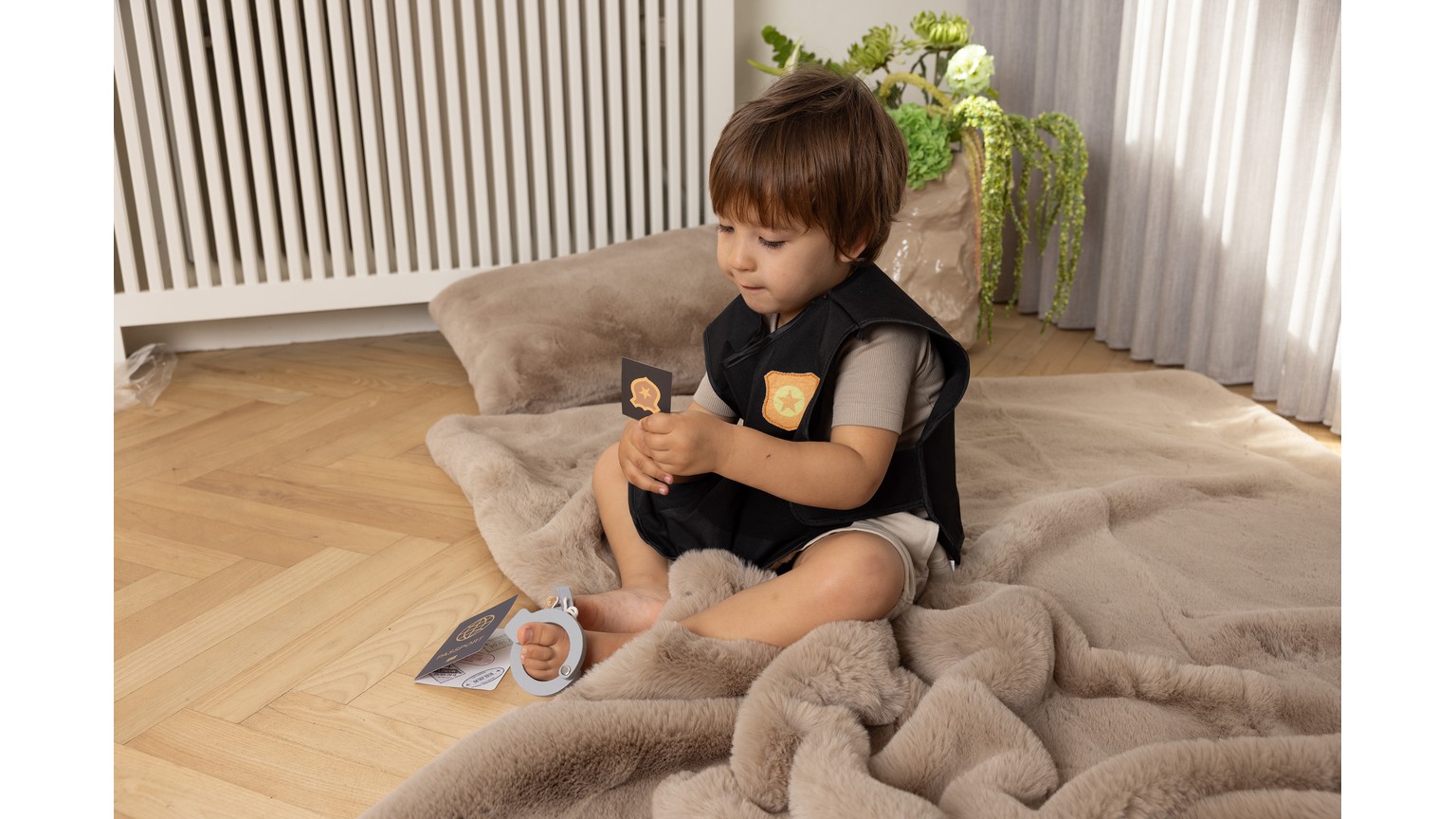 Politimand sæt træ - 8 dele